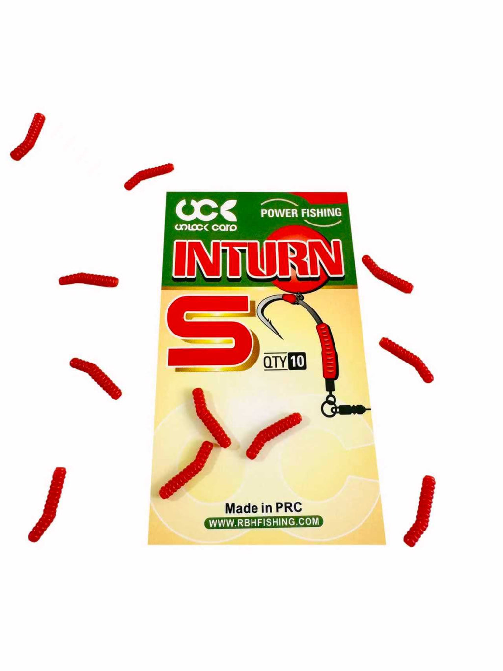 Red Maggot Hook Inturn Pro