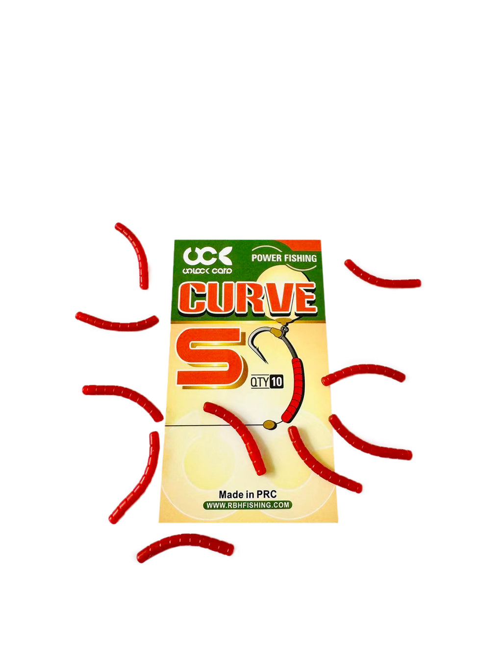 Red Maggot Hook Curve Pro