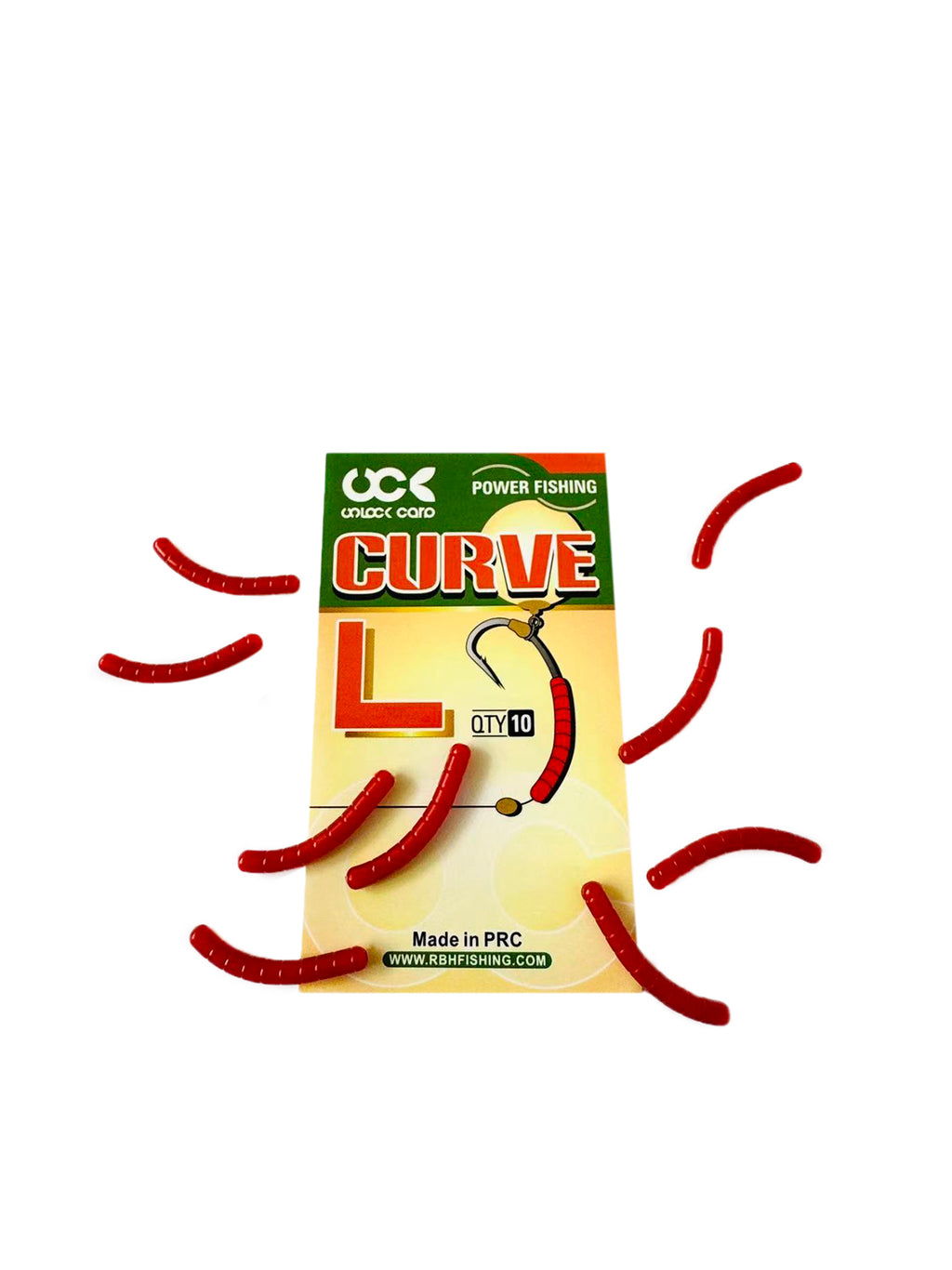 Red Maggot Hook Curve Pro