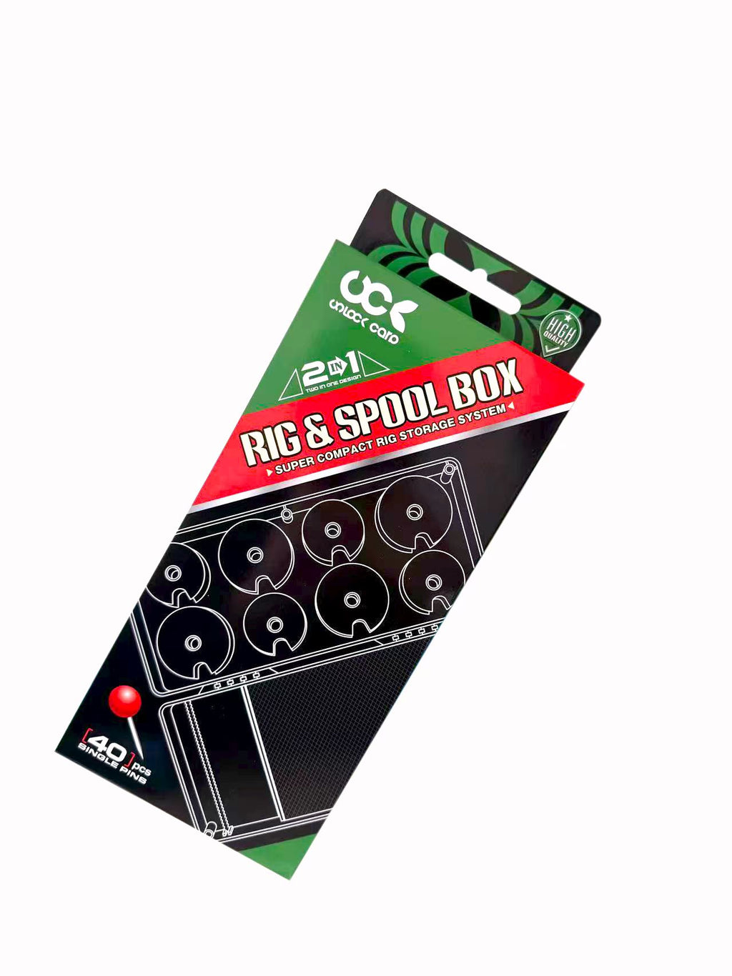 Professional Carp Rig & Spool Storage Box