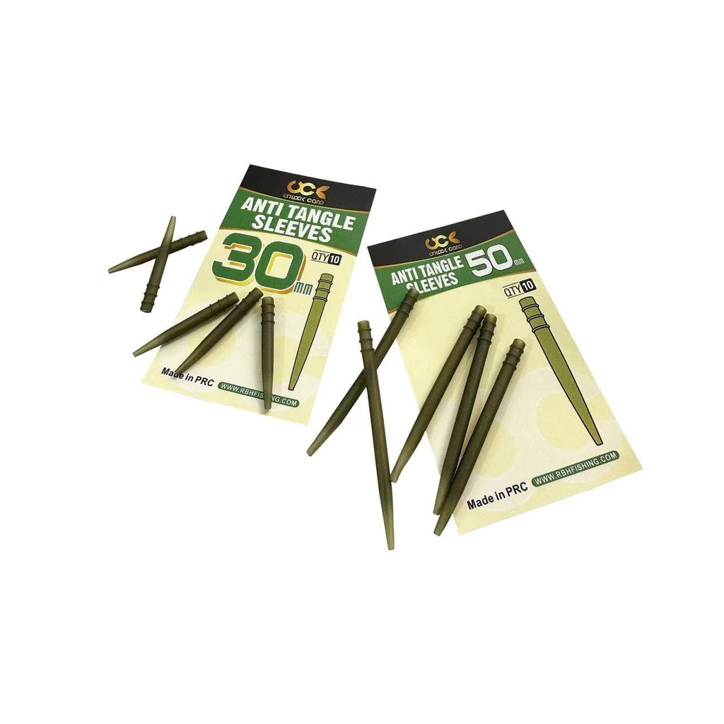 "Kick-It" Anti-Tangle Rig Sleeves (30mm / 50mm) - 10 Pack