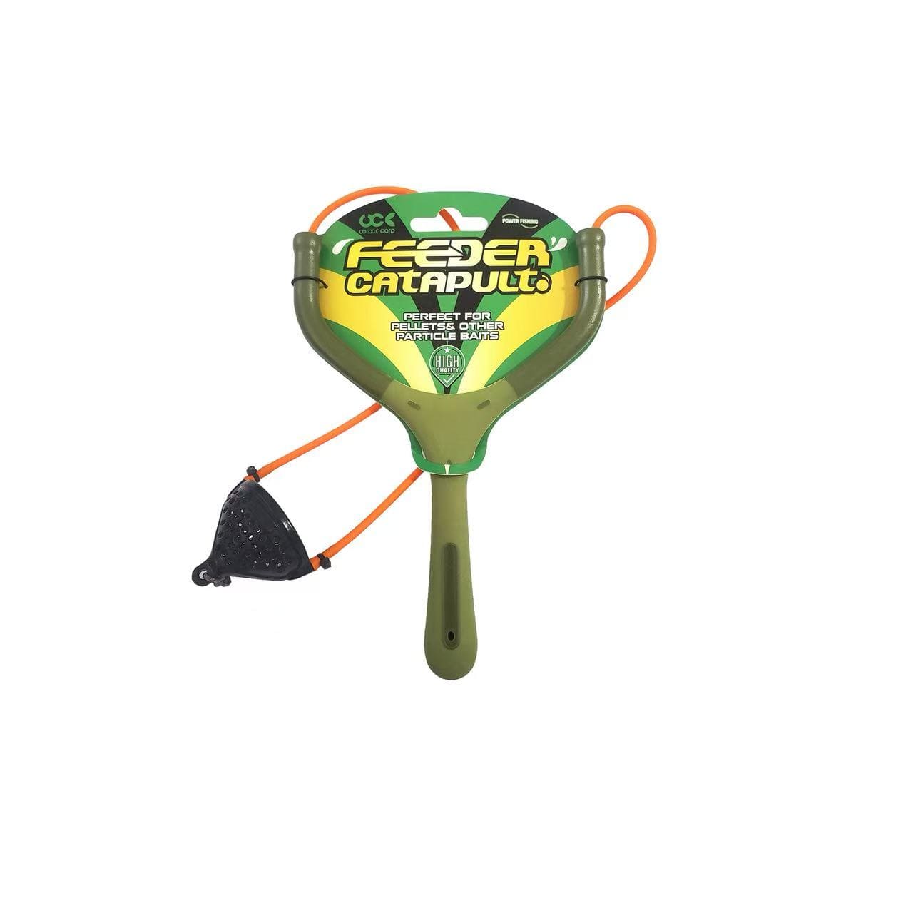 "Power" Feeder Catapult - For Pellets & Particles (Rigid Pouch)