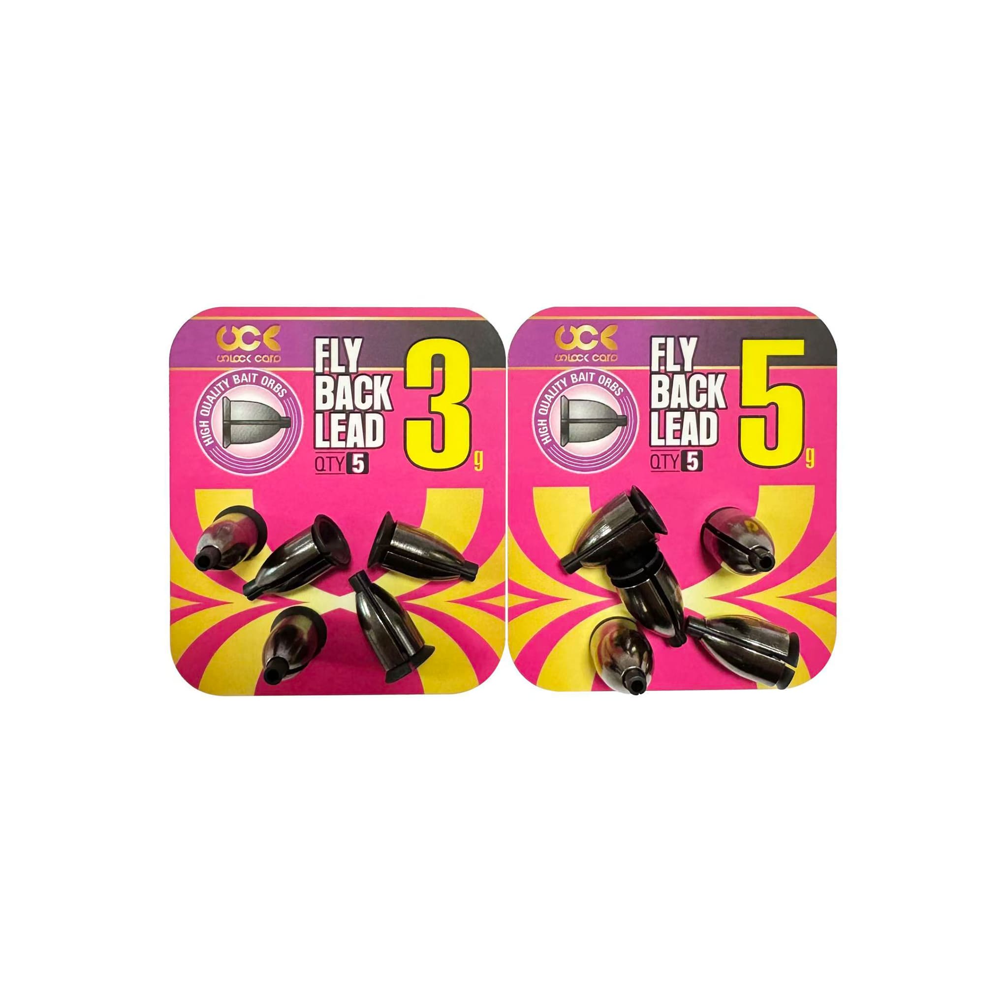 "Stealth" Flying Back Leads - Line Concealment System (5 Pack)