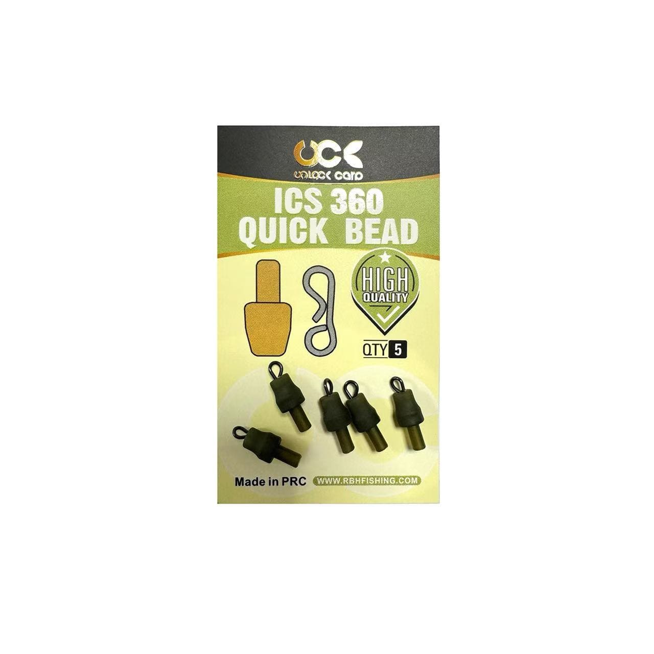 "ICS 360" Quick Change Beads / Method Feeder Connectors (5 Pack)