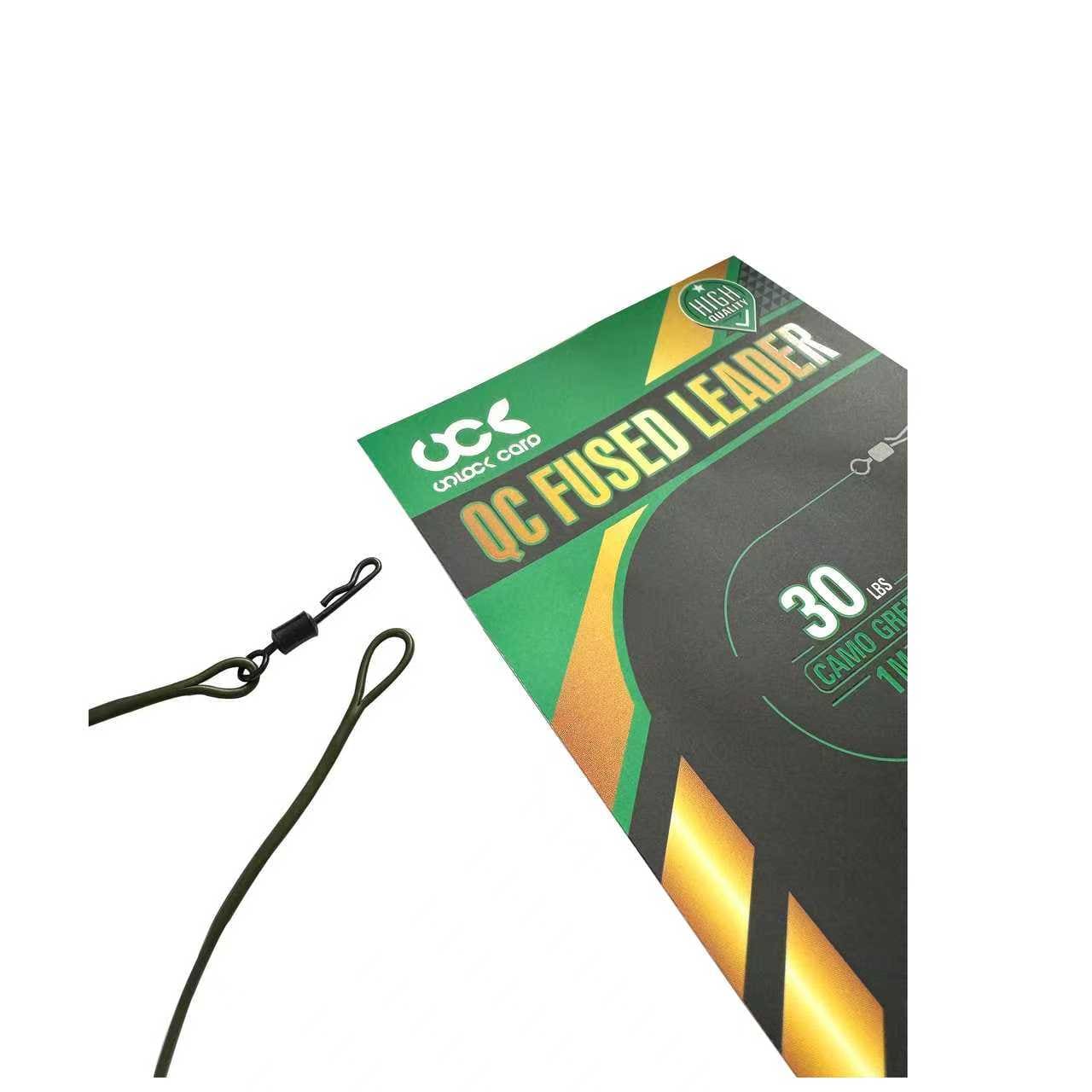 "Ultra-Smooth" QC Fused Leader (1m / 30lb) - Ready Tied