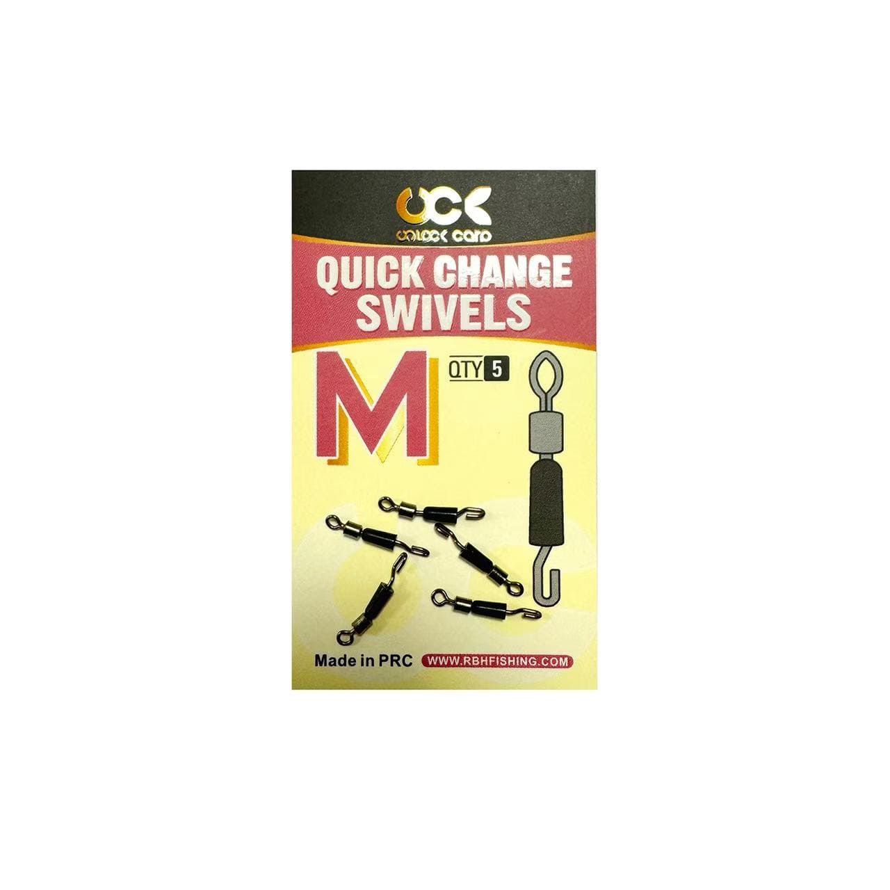 "Matte Black" Quick Change Swivels