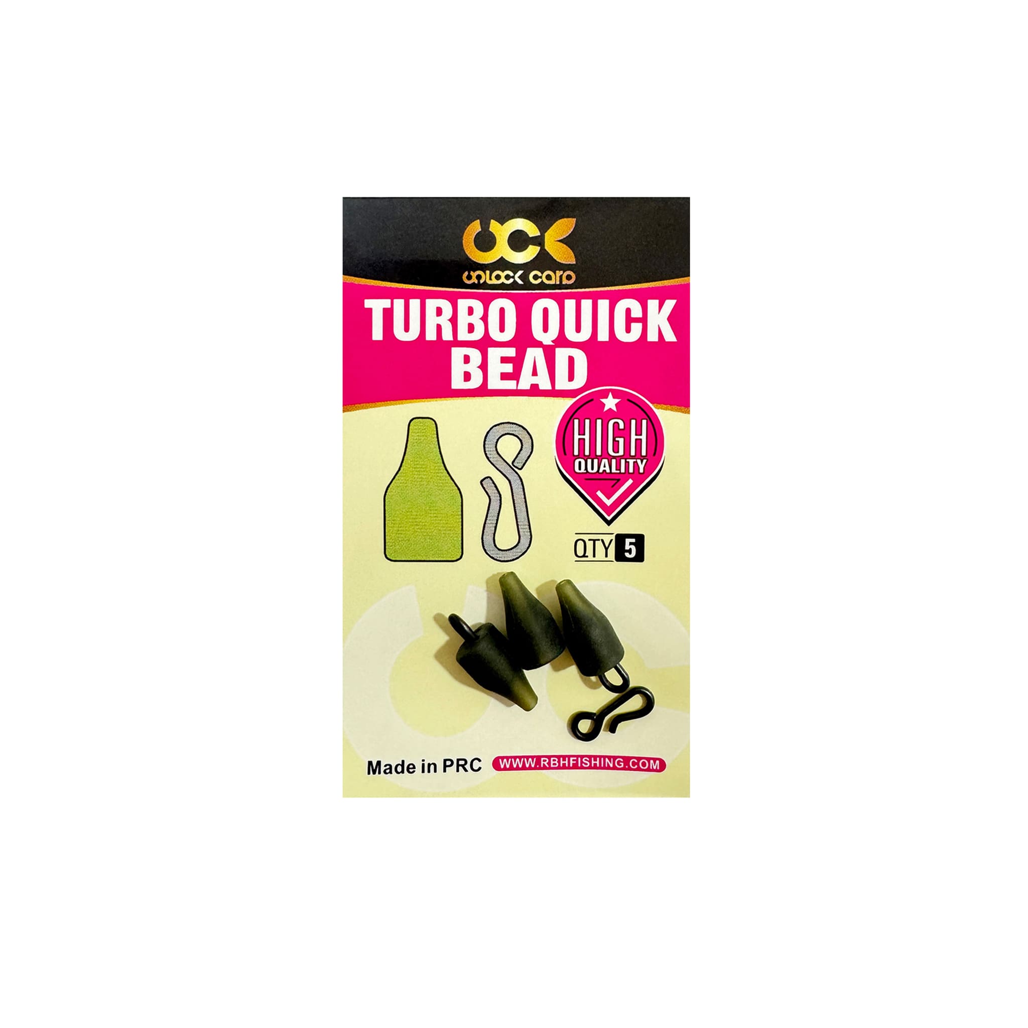 "Turbo" Quick Change Beads (5 Pack) - Aerodynamic Distance Connector
