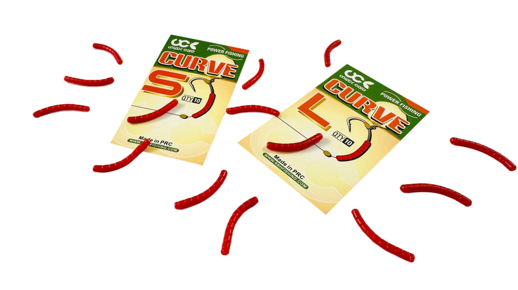 Red Maggot Hook Curve Pro