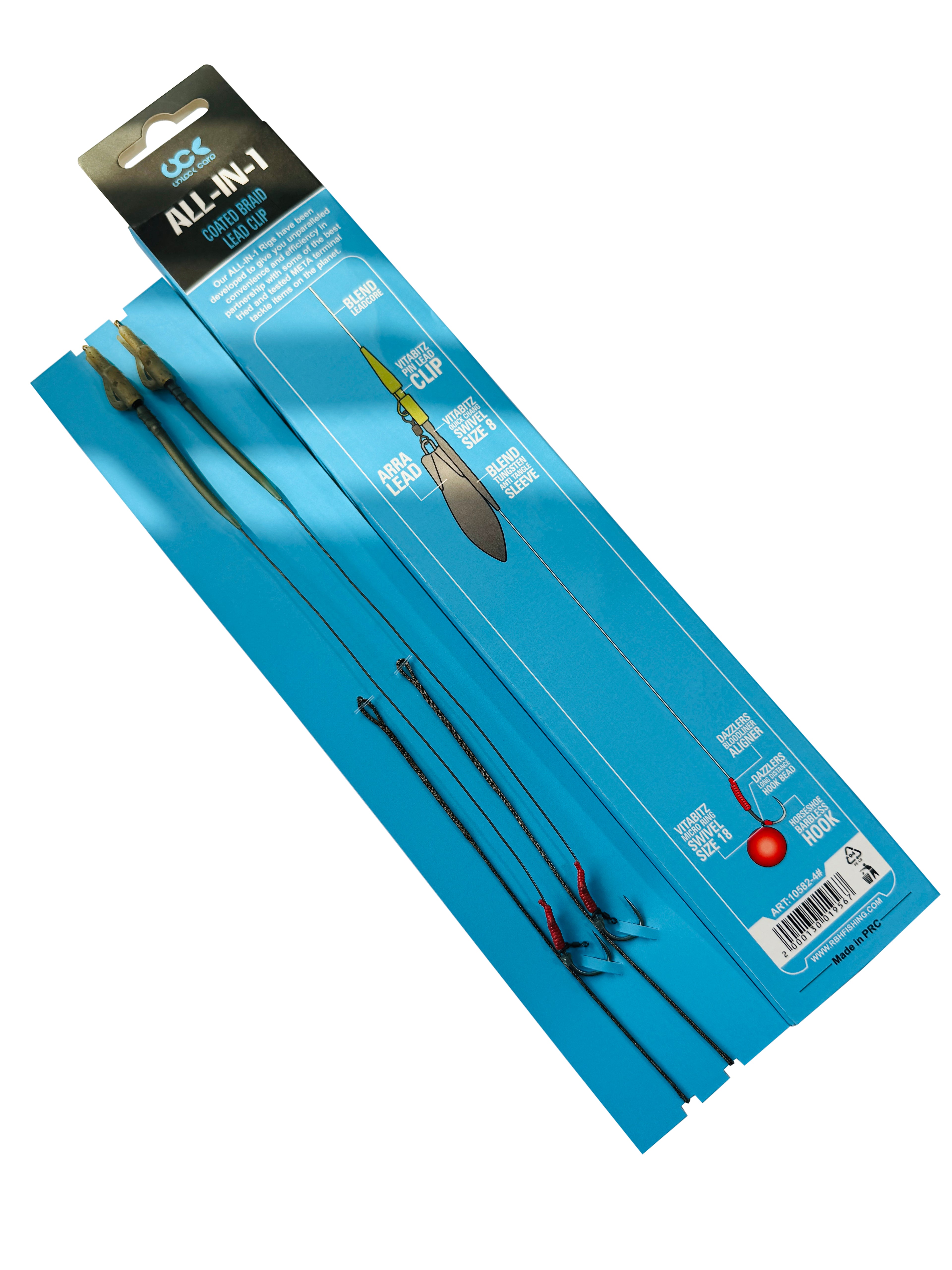 Pro-Max™ All-In-One Coated Braid Lead Clip System