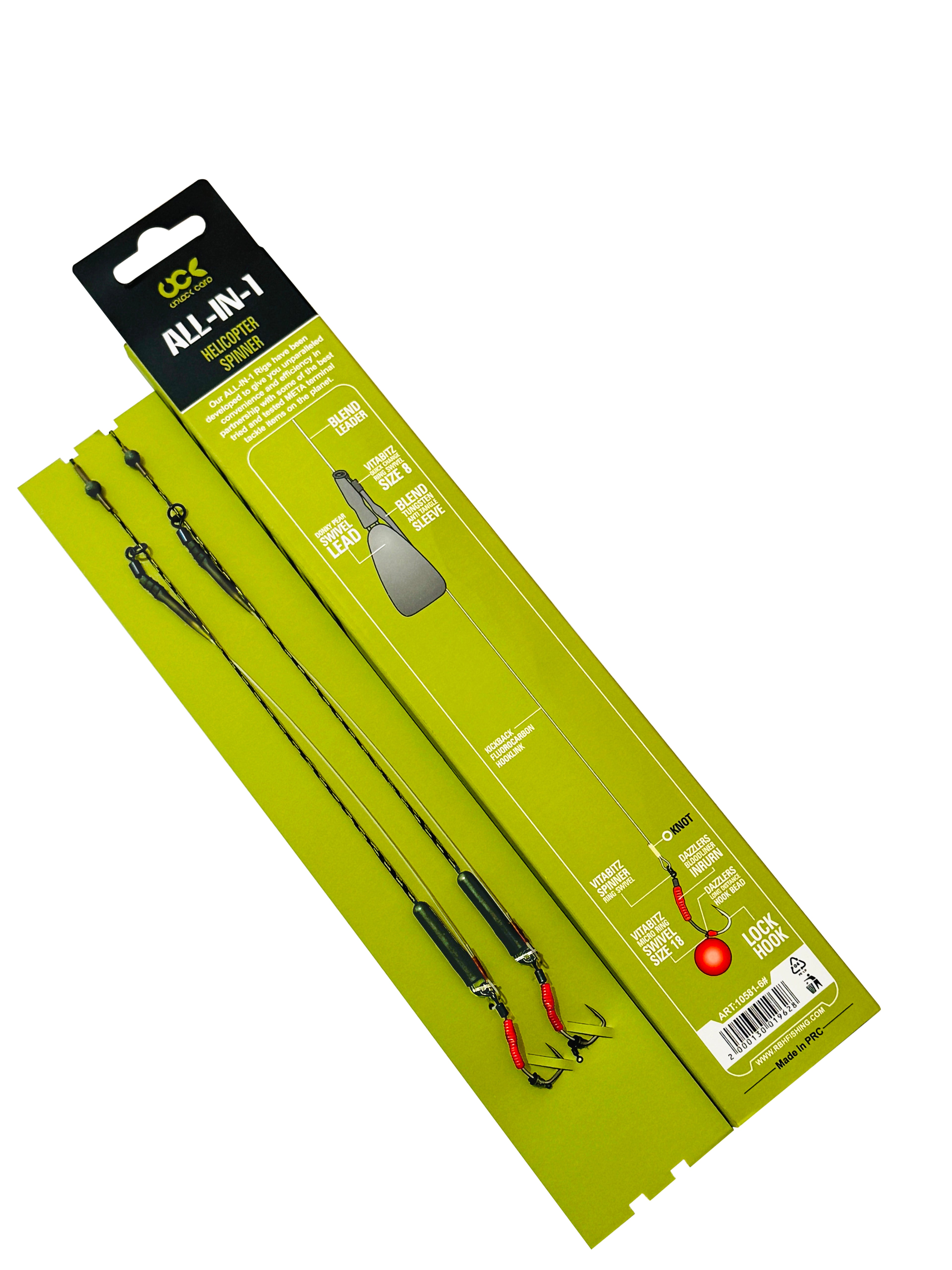 Pro-Max™ Tactical All-In-One Helicopter Spinner No KNOT System