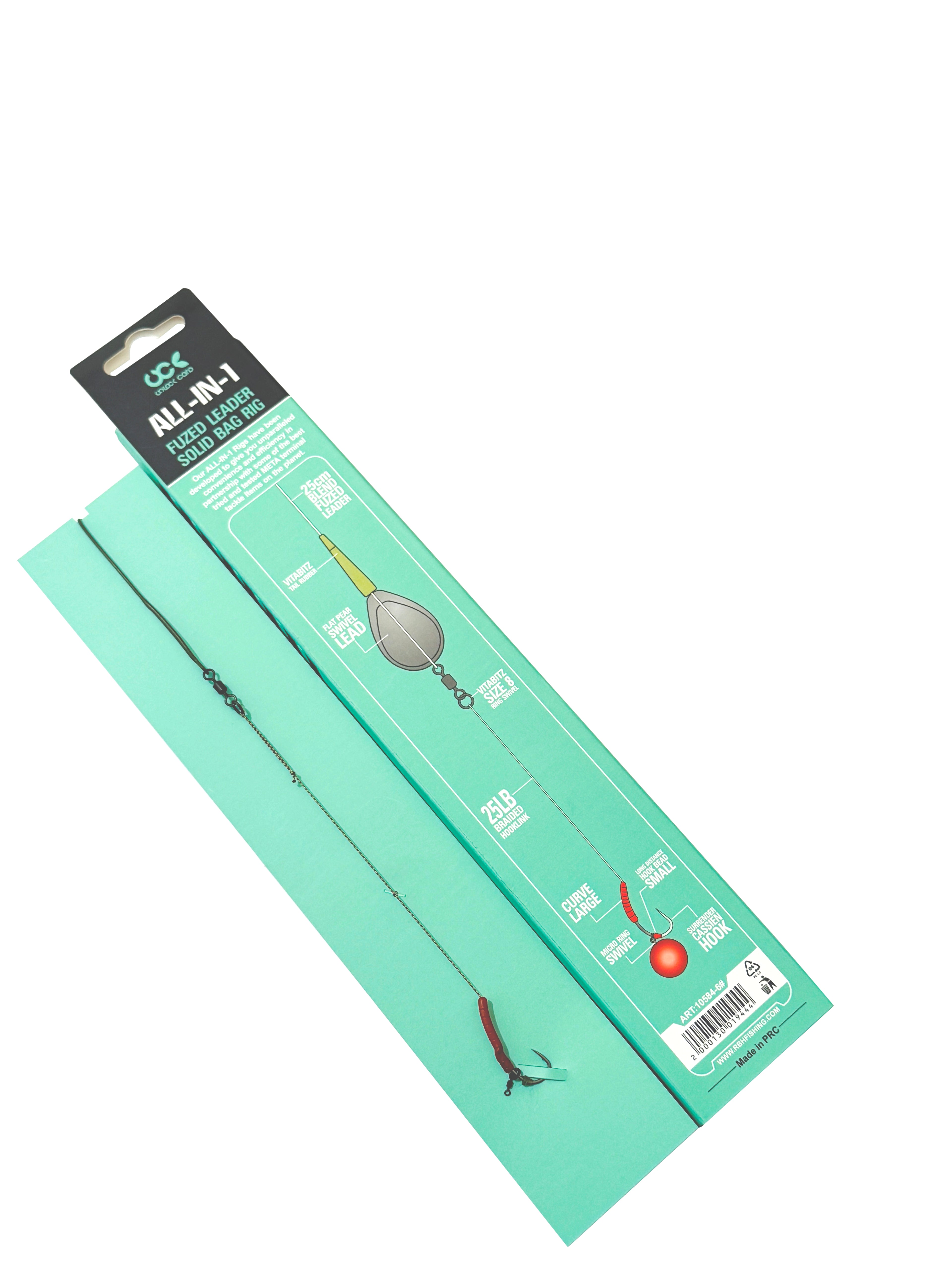 Pro-Max™ All-In-One Fuzed Leader Solid Bag Rig