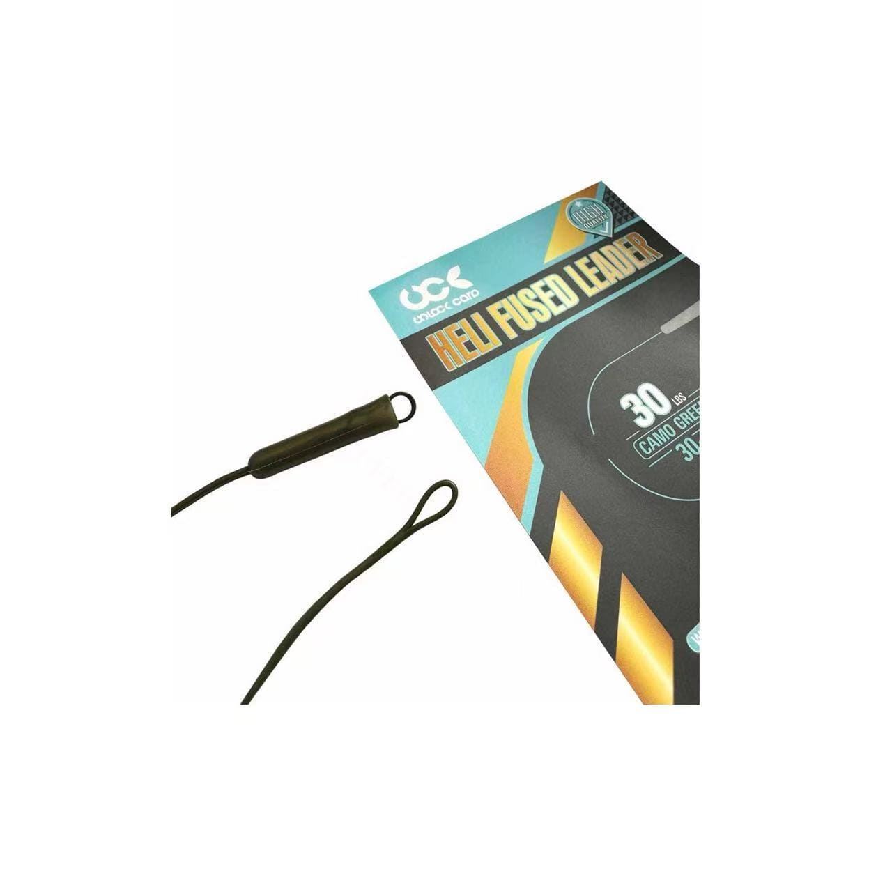 "Heli-Safe" Short Fused Leader (30cm / 30lb) - Ready Tied System