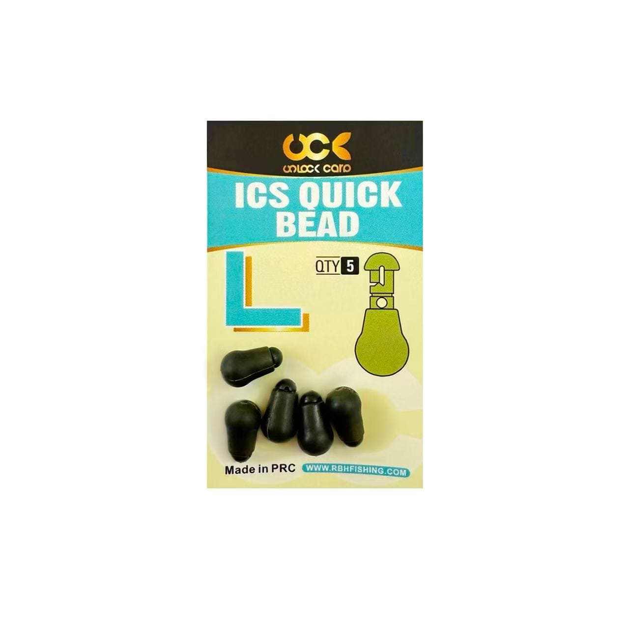 "ICS" Teardrop Quick Change Feeder Beads