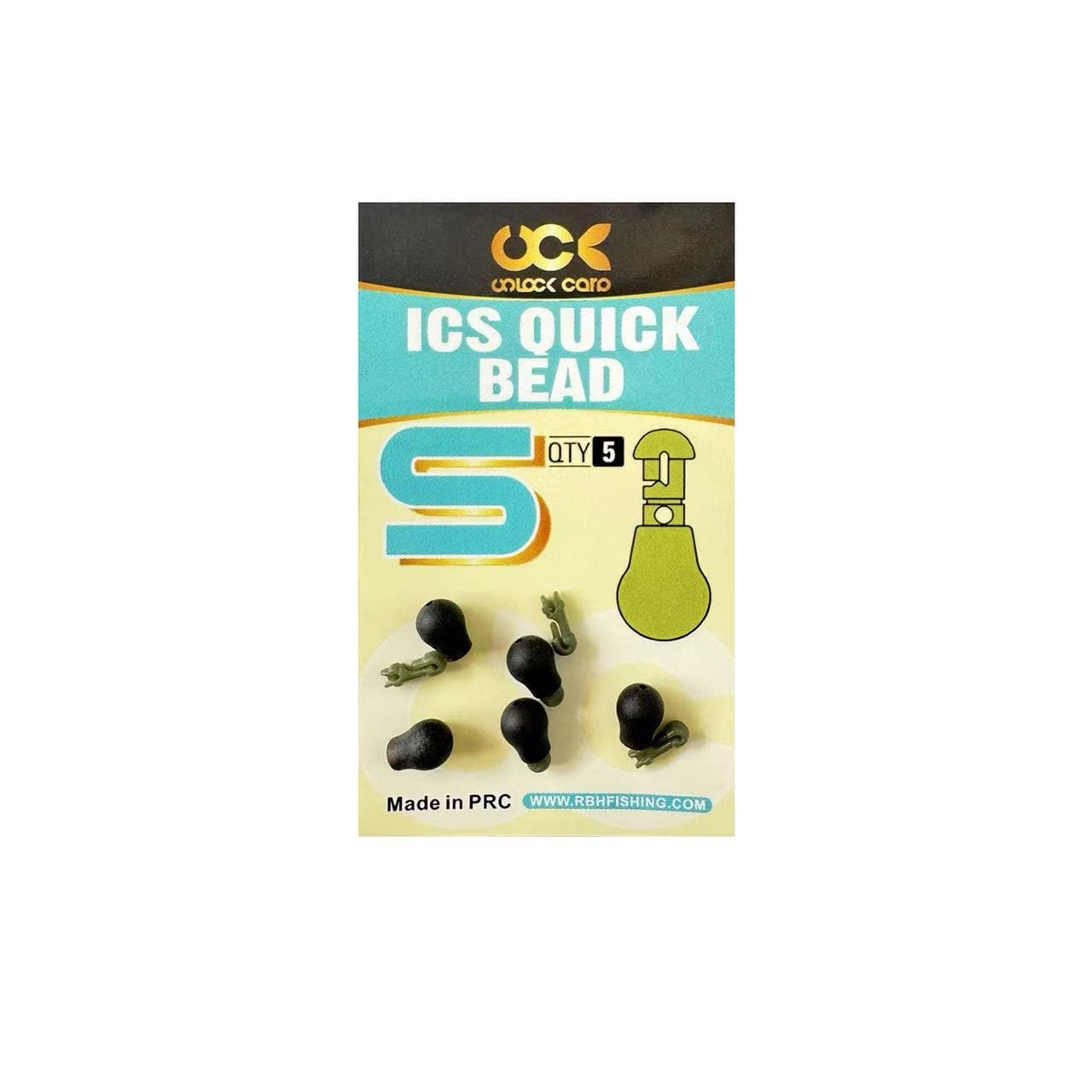 "ICS" Teardrop Quick Change Feeder Beads