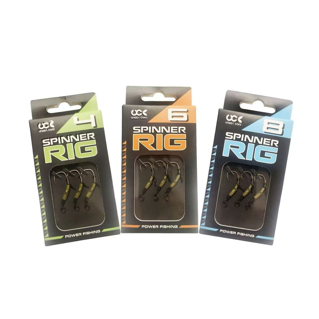 Spinner Rig Example Pre-Tied Spinner Rigs / Ronnie Rigs (Pack of 3) – ROBINHAN FISHING